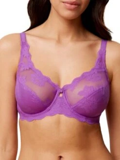 Triumph Amourette 300 High Apex Bra - Blueberry Cream
