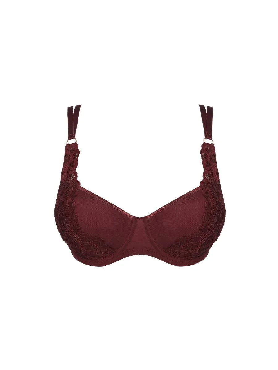 Twist First Night Padded Balcony Bra - Merlot - Image 8