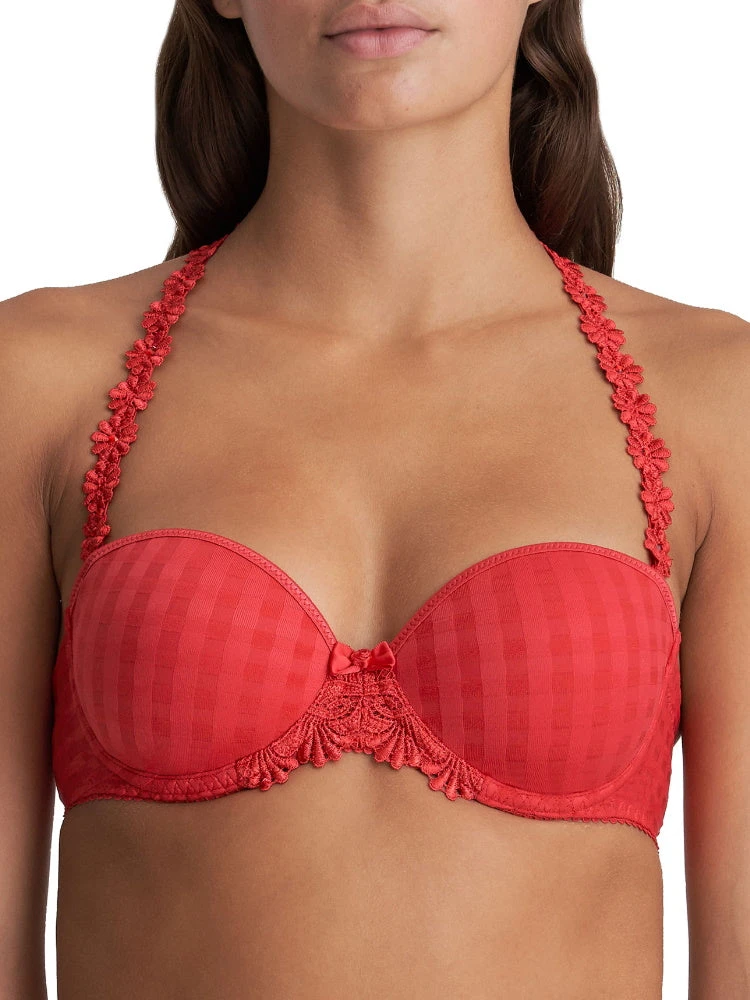 MARIE JO Avero Padded Strapless Bra - Scarlet - Image 2