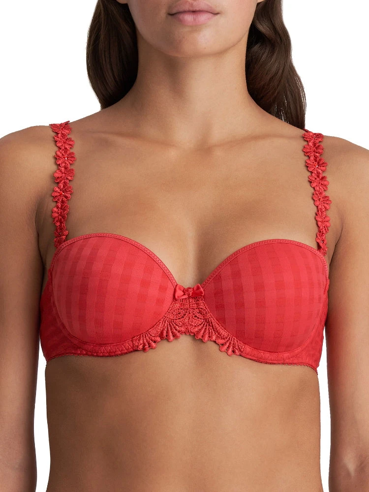 MARIE JO Avero Padded Strapless Bra - Scarlet - Image 3