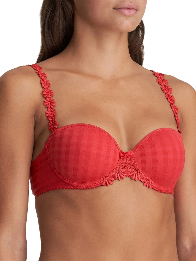 MARIE JO Avero Padded Strapless Bra - Scarlet - Image 5