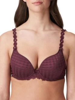 MARIE JO Avero Padded Heartshape Bra - Wine