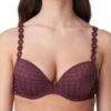 MARIE JO Avero Padded Plunge Bra - Wine