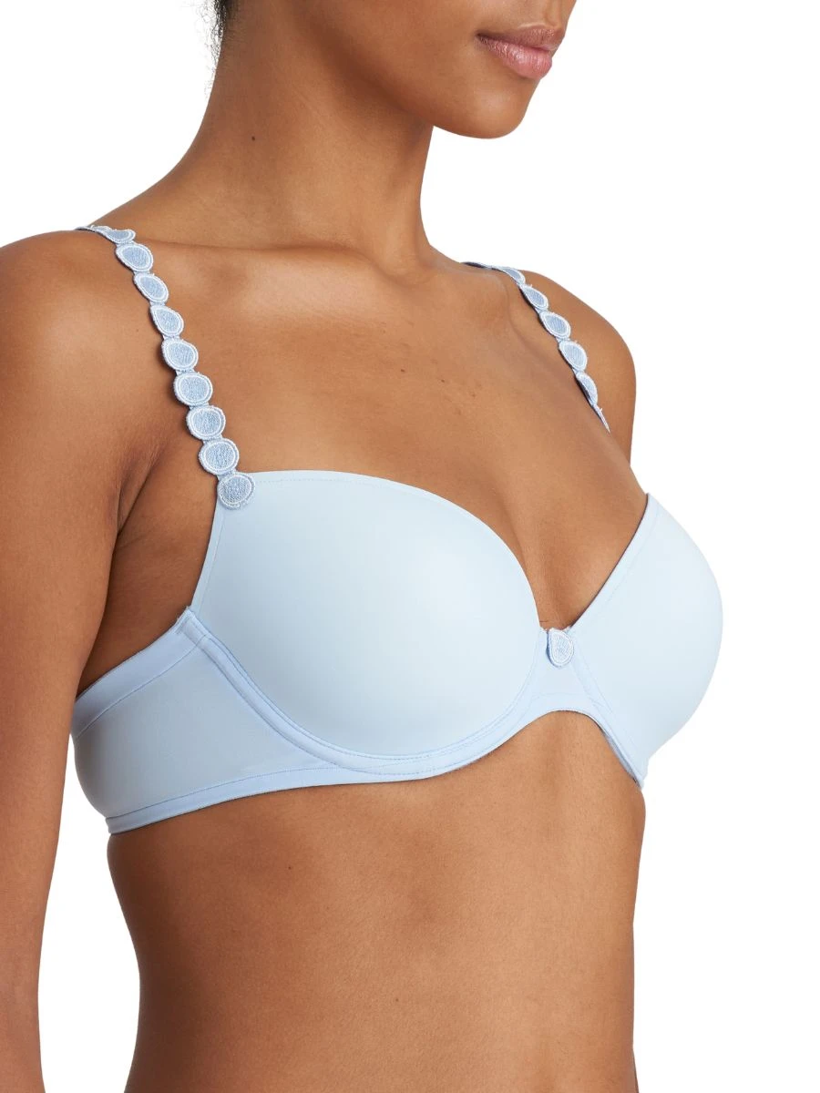 MARIE JO Tom Padded Plunge Bra - Cloud - Image 4