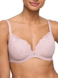 MARIE JO Cathia Padded Heartshape Bra - Bois De Rose