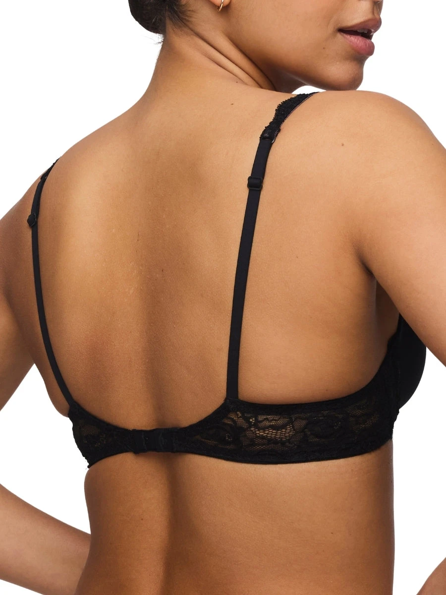 MARIE JO Cyrile Padded Heartshape Bra - Black - Image 2