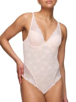 MARIE JO Cyrile Padded Plunge Body - Crystal Pink