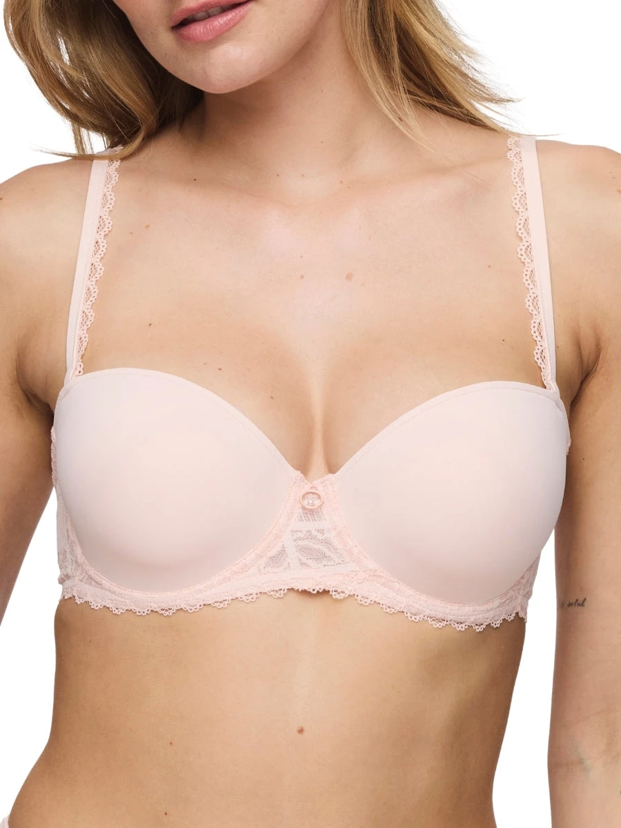 MARIE JO Jadei Padded Strapless Bra - Glossy Pink - Image 3