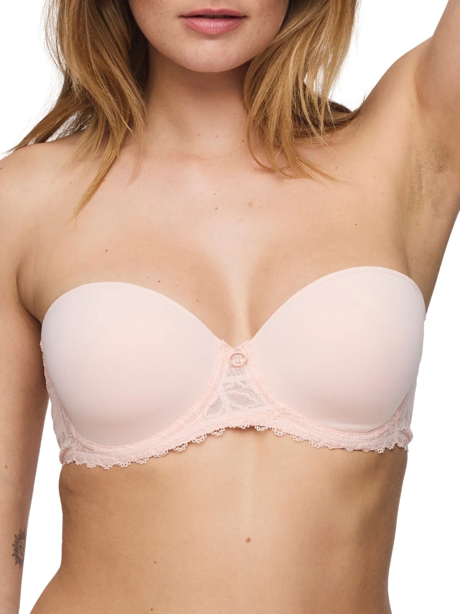 MARIE JO Jadei Padded Strapless Bra - Glossy Pink