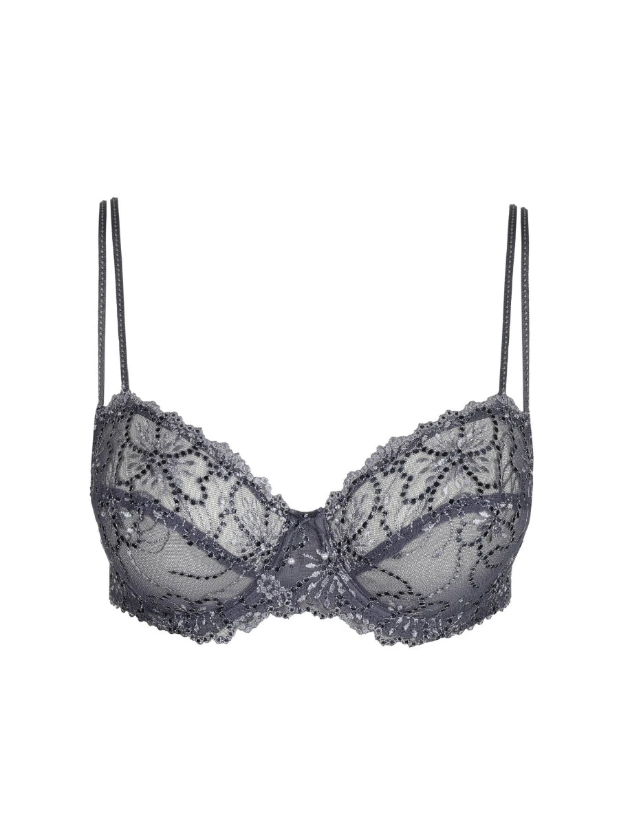 MARIE JO Jane Horizontal Seam Balcony Bra - Blue Shadow - Image 9