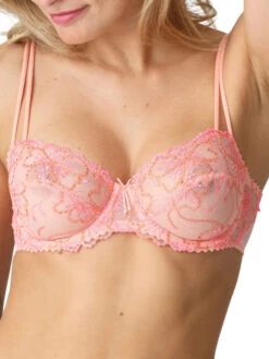 MARIE JO Jane Horizontal Seam Balcony Bra - Florida
