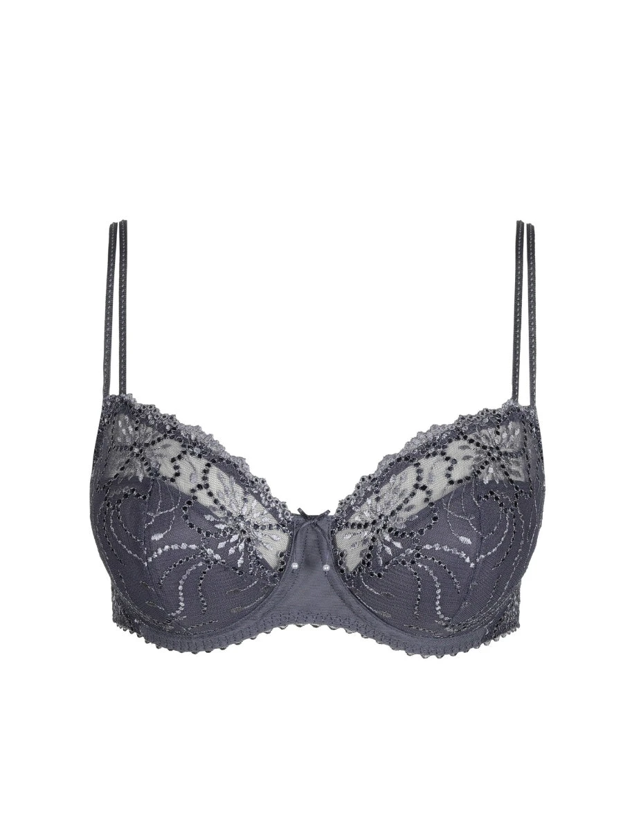 MARIE JO Jane Half Padded Balcony Bra - Blue Shadow - Image 9