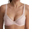 MARIE JO Jereme Half Padded Plunge Bra - Glossy Pink