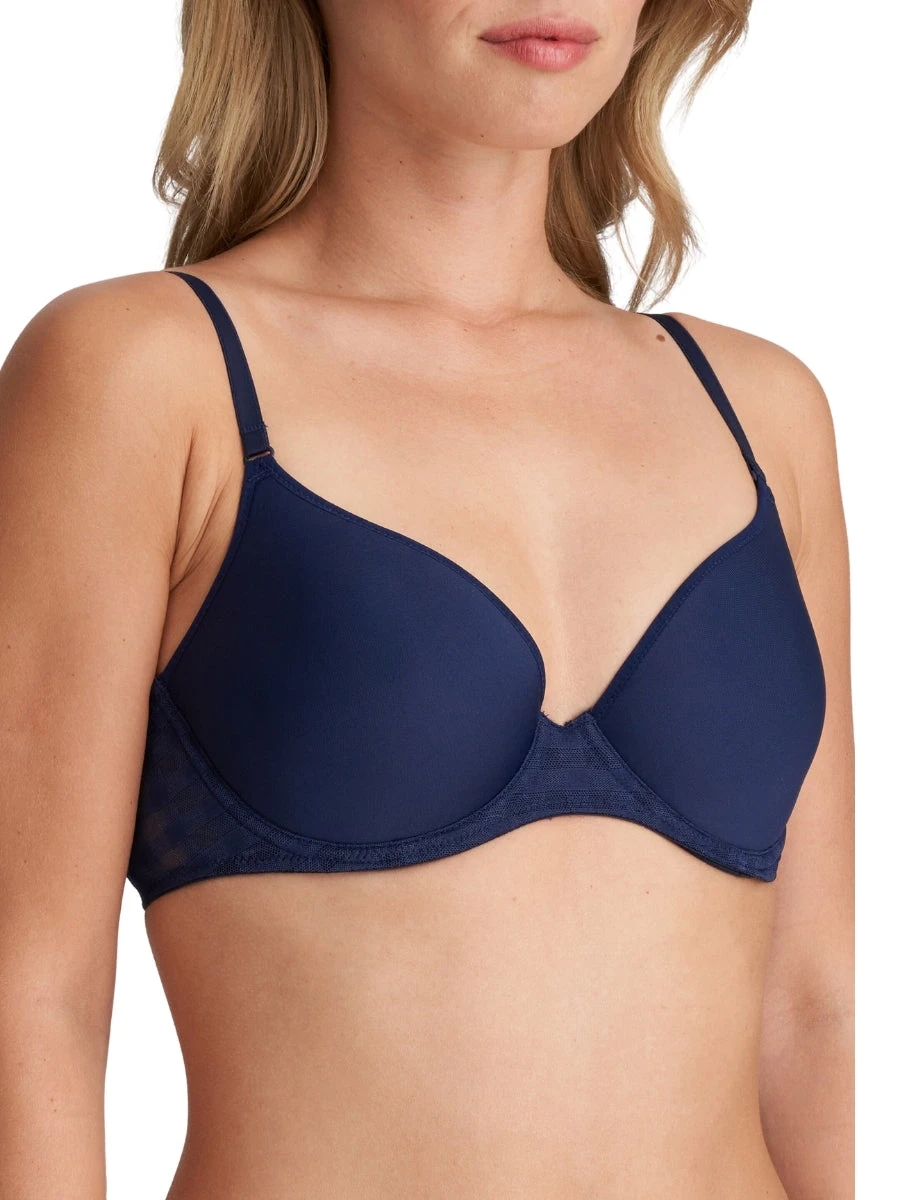 MARIE JO Jereme Spacer Full Cup Bra - Sapphire Blue - Image 3