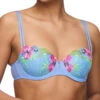 MARIE JO Odilly Padded Balcony Bra - Santorini Blue
