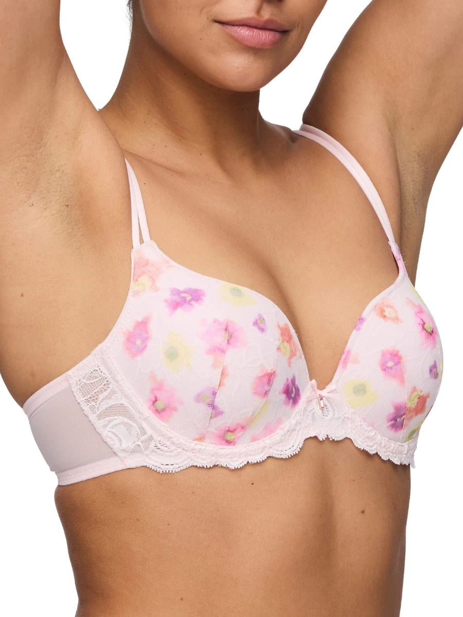 MARIE JO Selyna Padded Heartshape Bra - Gardenia Rose - Image 3