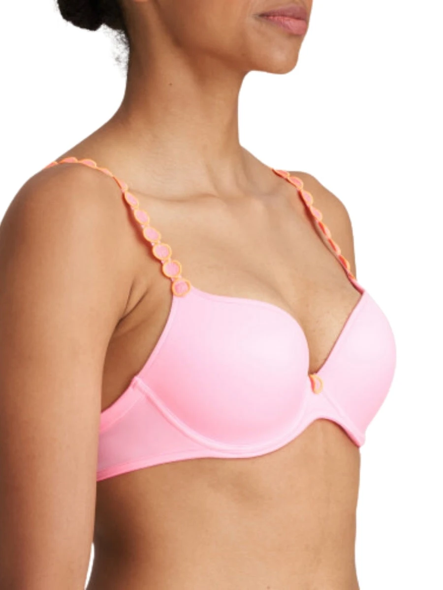 MARIE JO Tom Push Up Bra - Happy Pink - Image 3