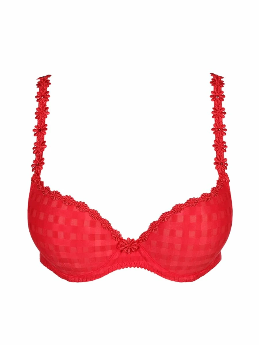 MARIE JO Avero Push Up Bra - Scarlet - Image 4