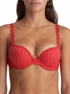 MARIE JO Avero Push Up Bra - Scarlet