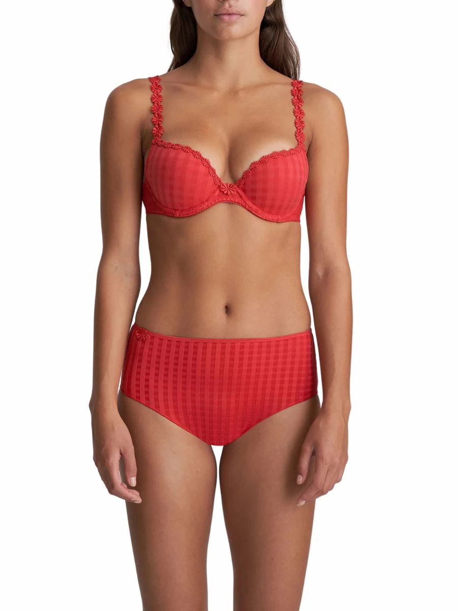 MARIE JO Avero Push Up Bra - Scarlet - Image 3