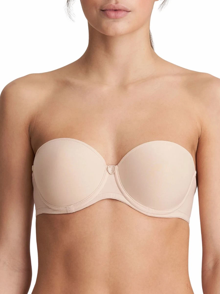 MARIE JO Tom Padded Strapless Bra - Caffé Latte - Image 4