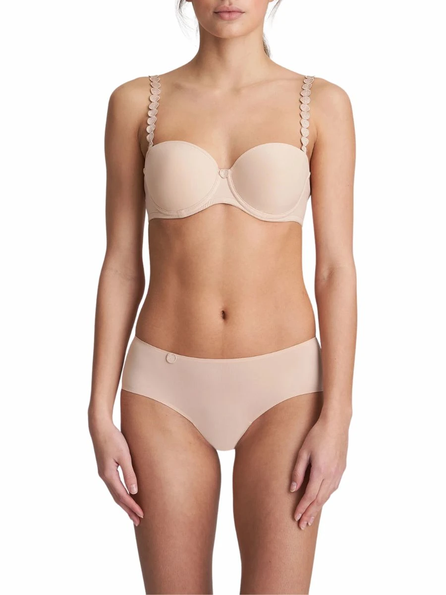 MARIE JO Tom Padded Strapless Bra - Caffé Latte - Image 2