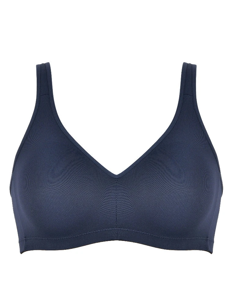 Naturana Elasticup - One Size Fits All Soft Bra - Dark Blue - Image 2
