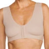 Naturana Wellness Front Fastening Soft Cup Bra - Light Beige
