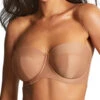 Panache Alice Balcony Strapless Bra - Honey