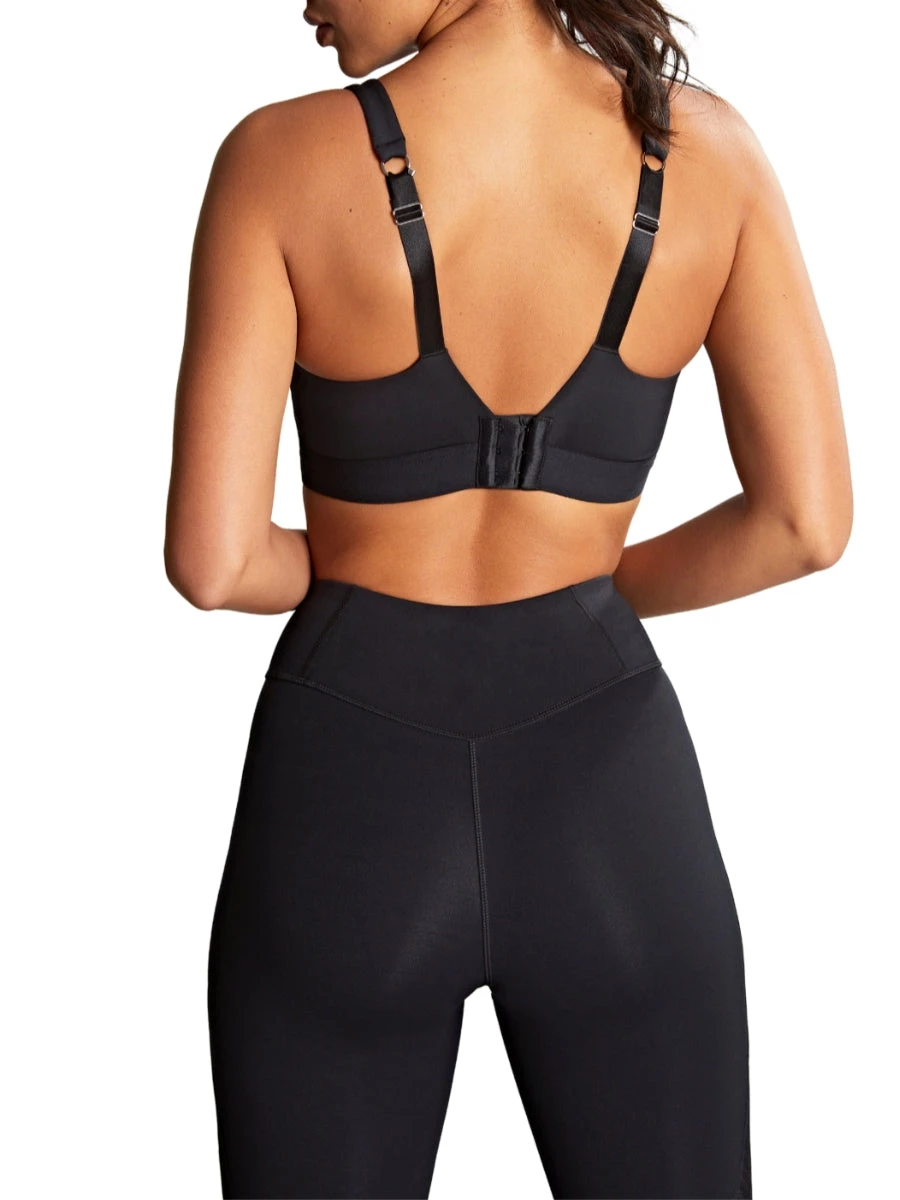 Panache Endurance Wired Racerback Sports Bra - Black - Image 5