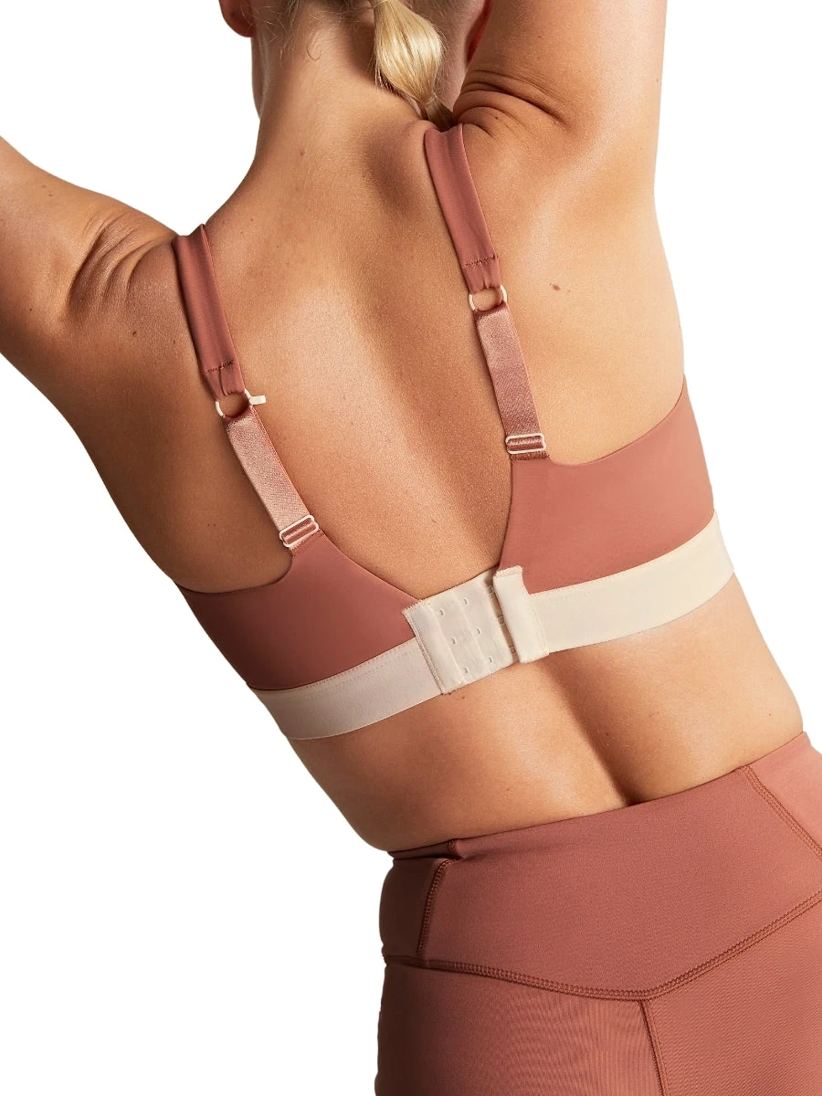 Panache Endurance Wired Racerback Sports Bra - Sienna - Image 5