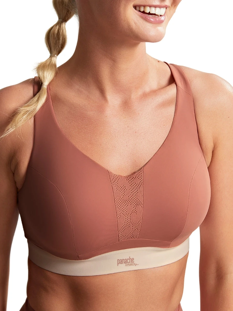 Panache Endurance Wired Racerback Sports Bra - Sienna