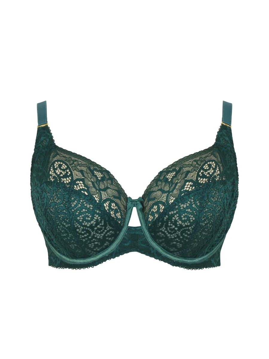 Estel Full Cup Bra - Emerald - Image 7