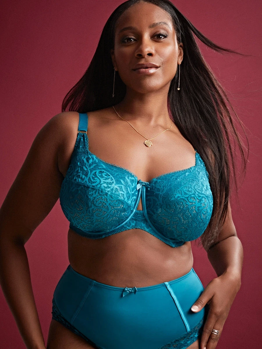 Estel Full Cup Bra - Emerald - Image 5