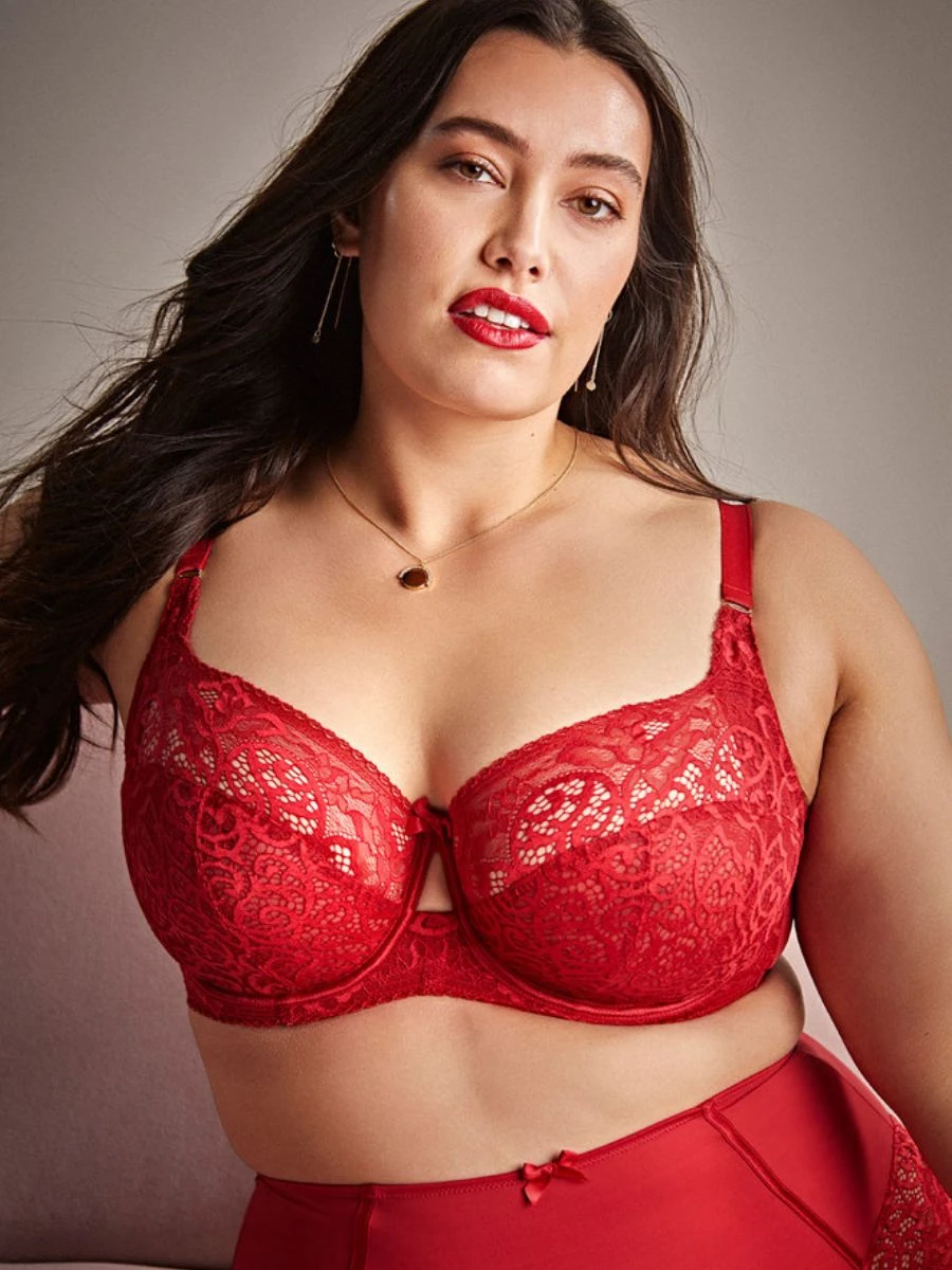 Estel Full Cup Bra - Raspberry - Image 4