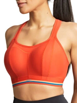 Panache Non Wired Magnetic Racerback Sports Bra - Sunrise Orange