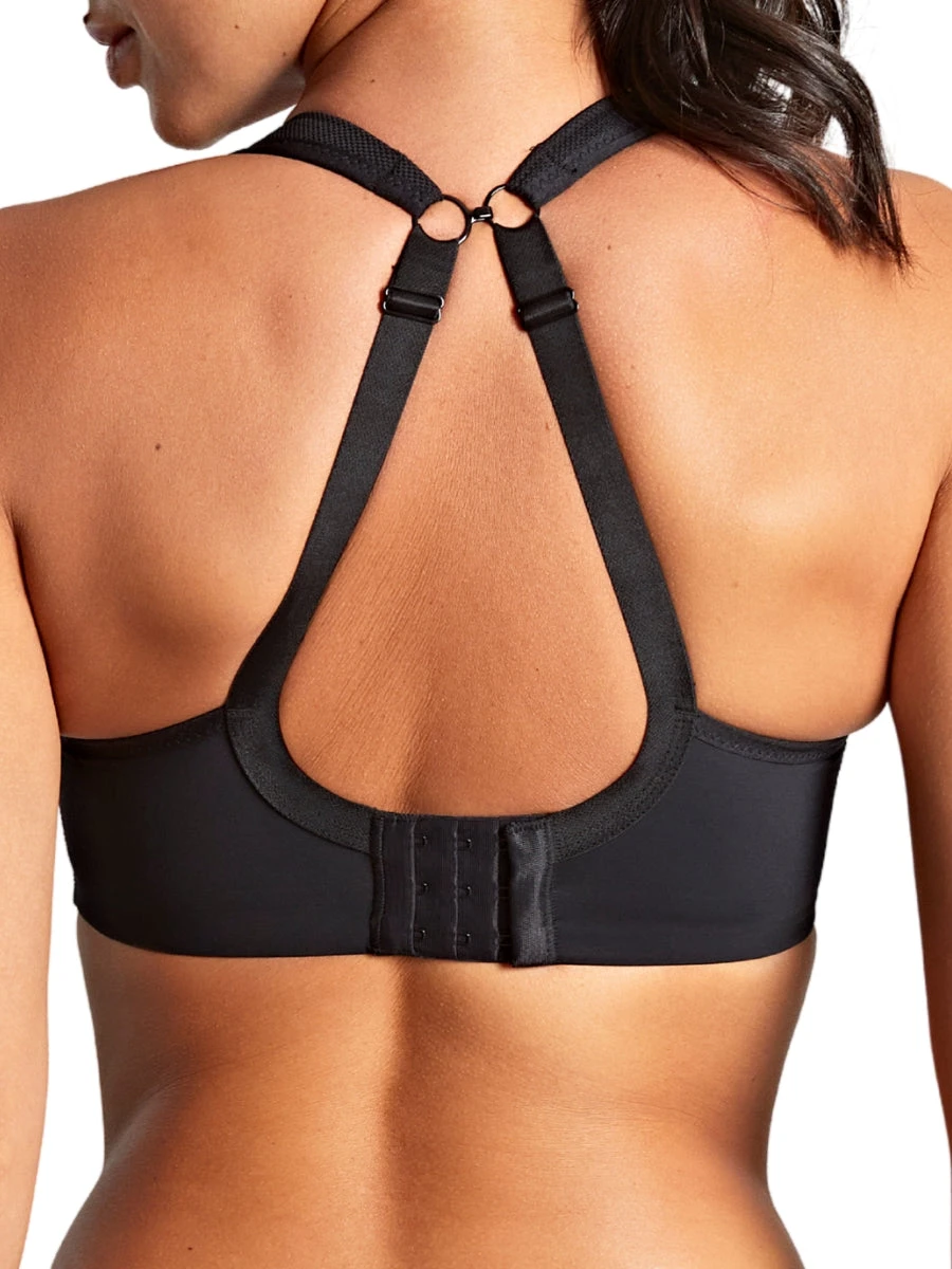 Panache Power Wired Racerback Sports Bra - Black - Image 3