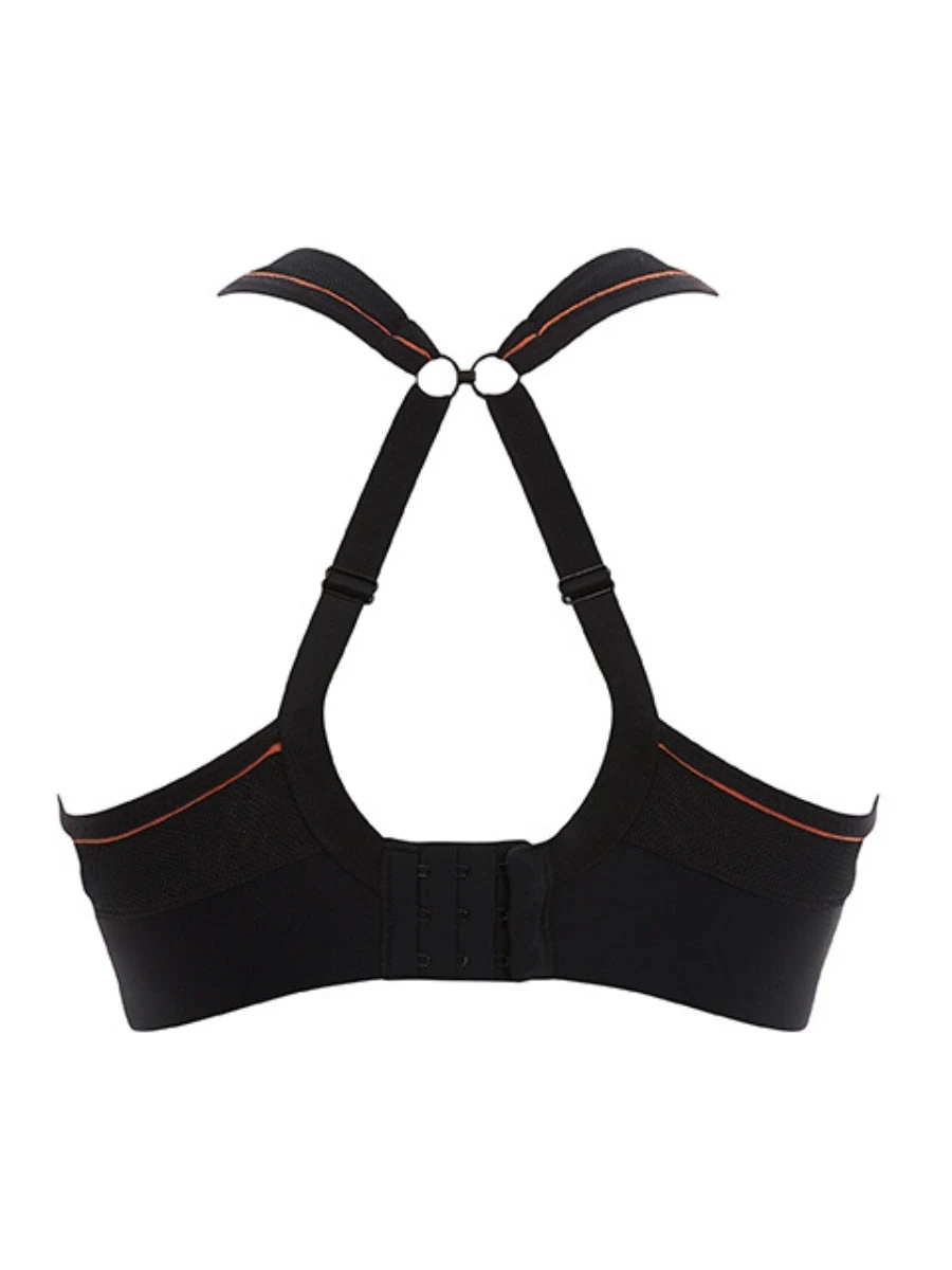 Activate Wired Racerback Sports Bra - Black - Image 12