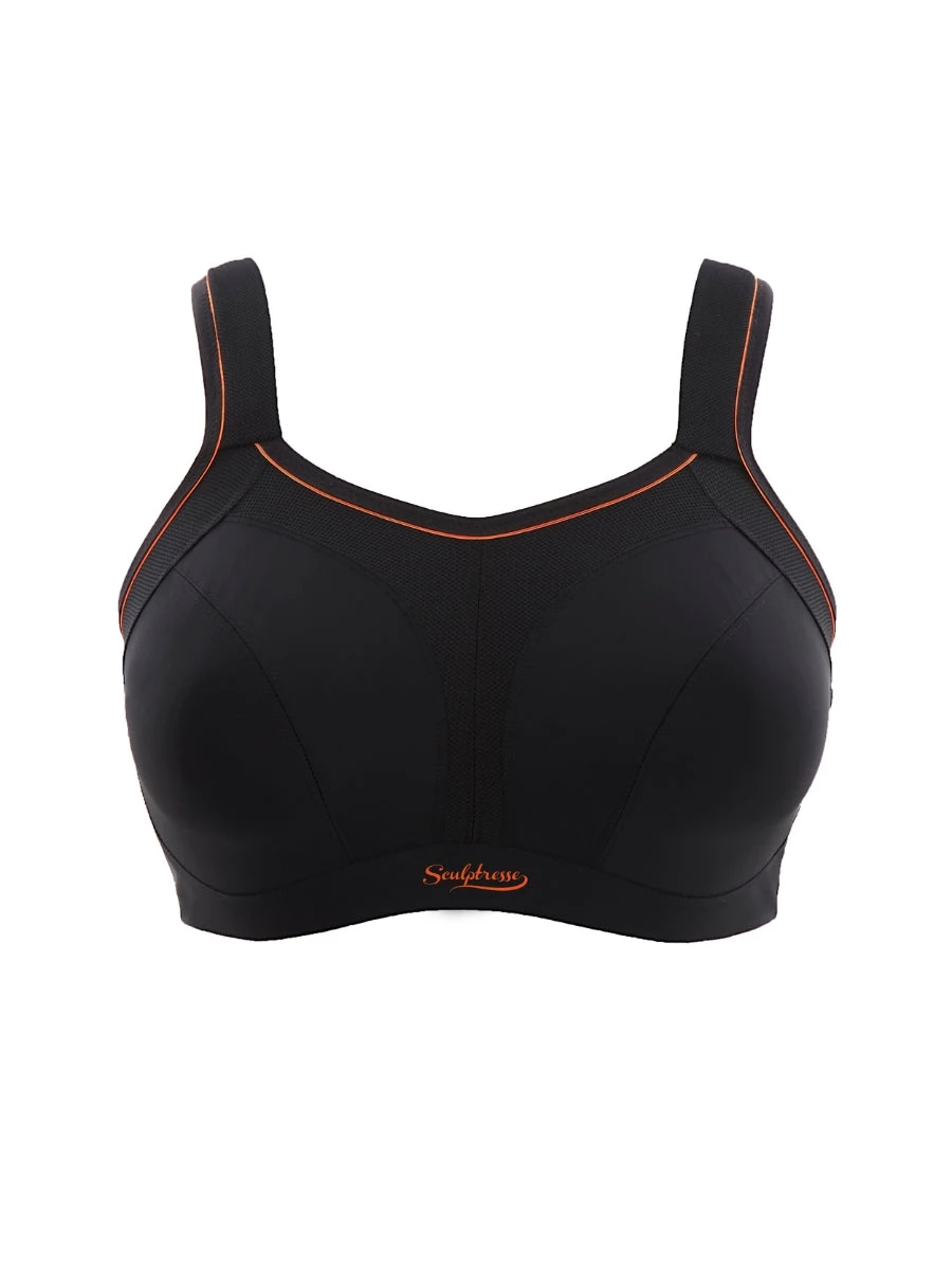 Activate Wired Racerback Sports Bra - Black - Image 11