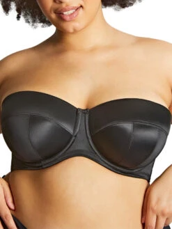 Dana Balcony Strapless Bra - Black