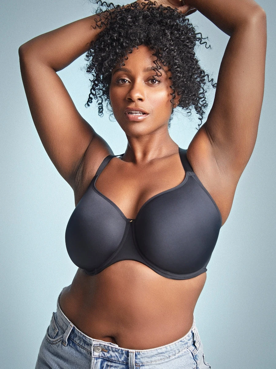 Elegance Moulded Spacer Bra - Noir - Image 11