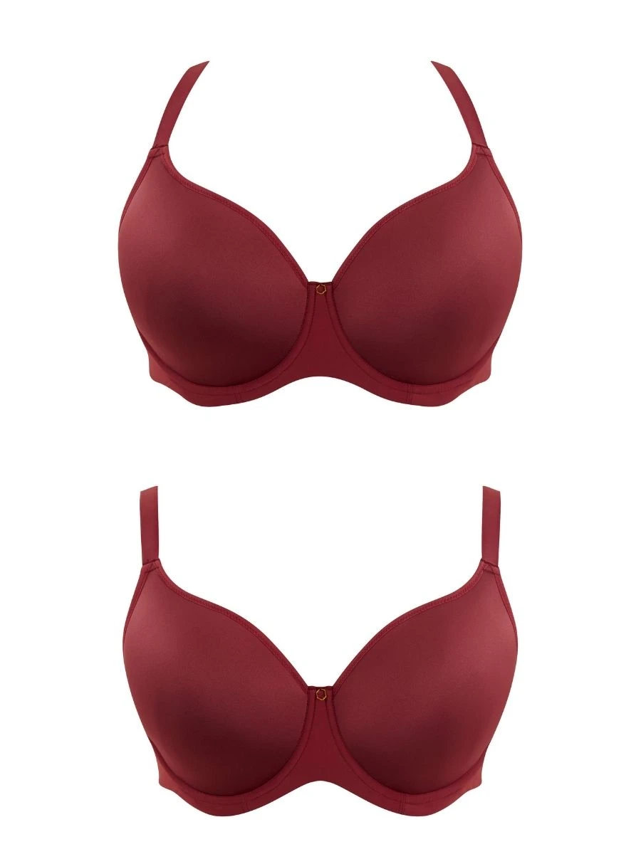 Elegance Spacer Bra - Mineral Red - Image 6
