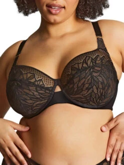 Sophia Full Cup Bra - Black