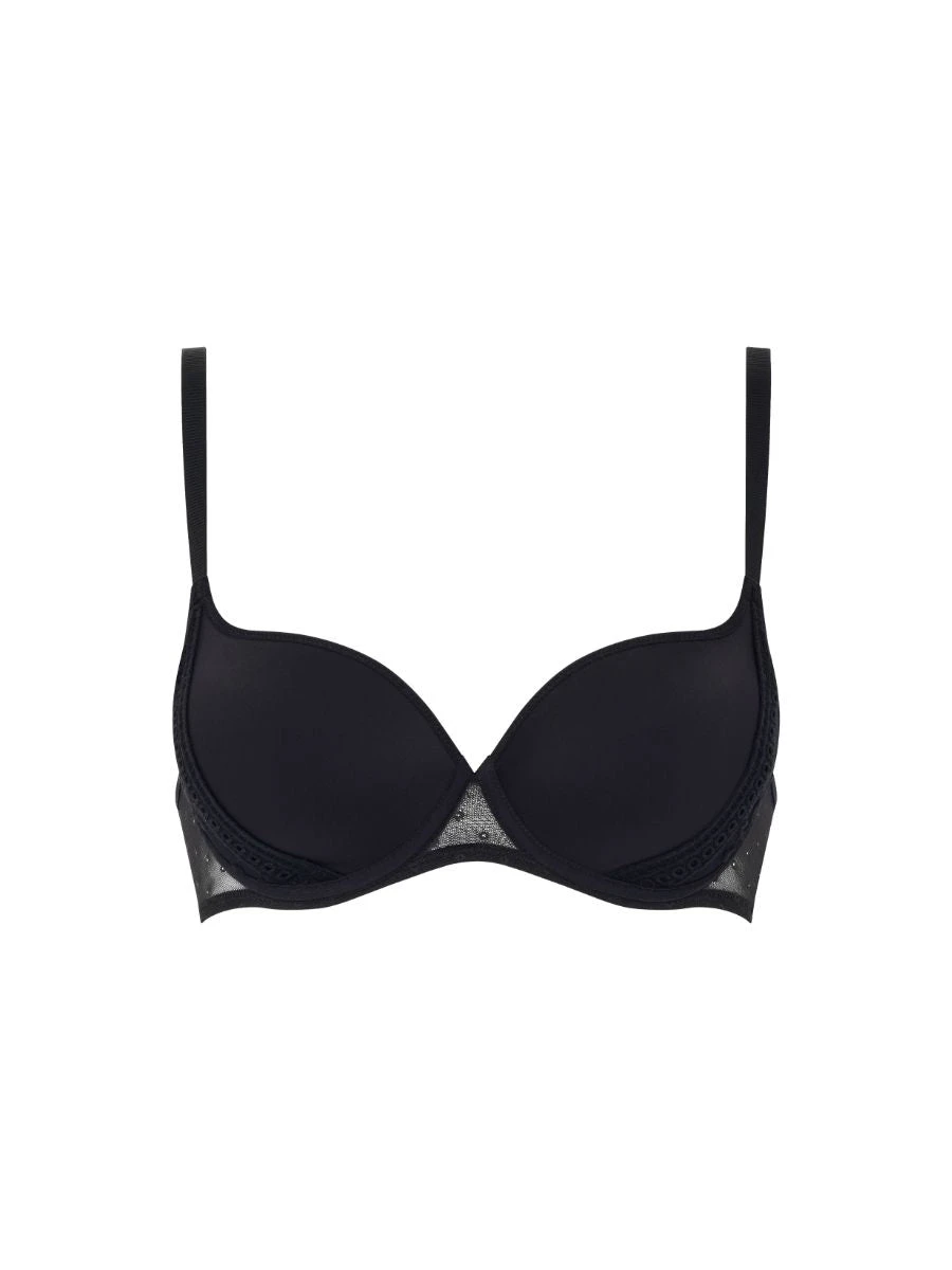 Passionata Prisca Covering T-Shirt Bra - Black - Image 4