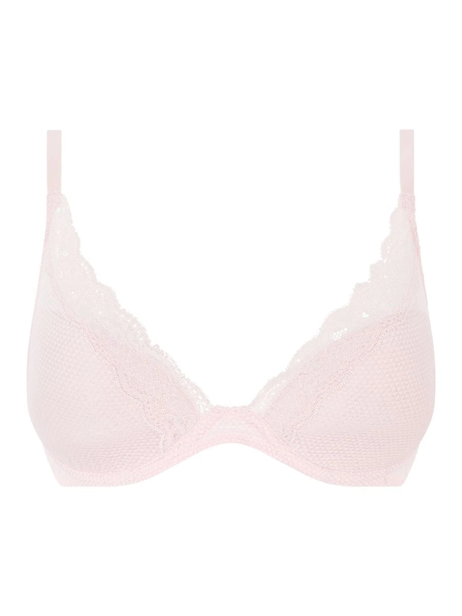 Passionata Brooklyn Plunge Bra - Porcelain Pink - Image 4