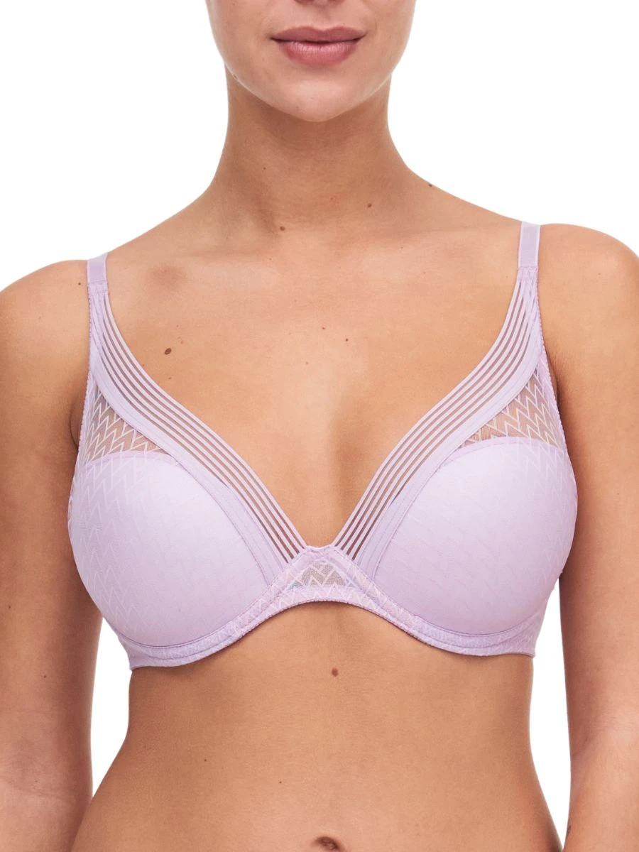 Passionata Manhattan Plunge Bra - Lavender Frost