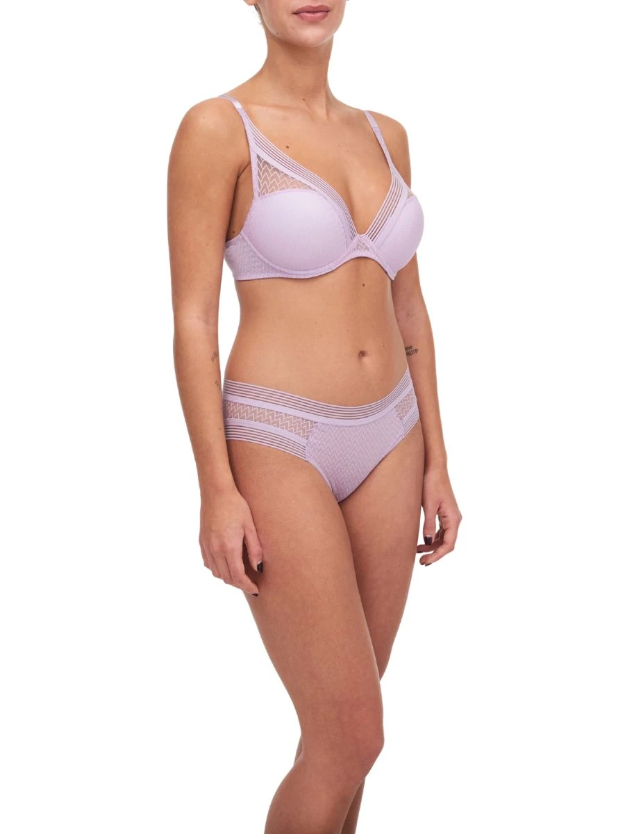 Passionata Manhattan Plunge Bra - Lavender Frost - Image 4