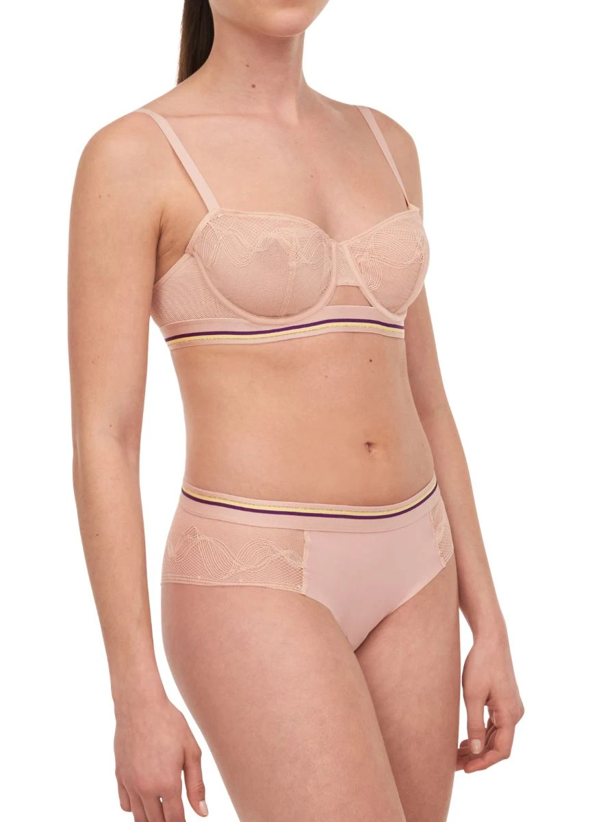 Passionata Paola Half Cup Bra - Dusky Pink - Image 3