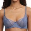 Passionata Maddie Half-Cup Bra - Storm Blue