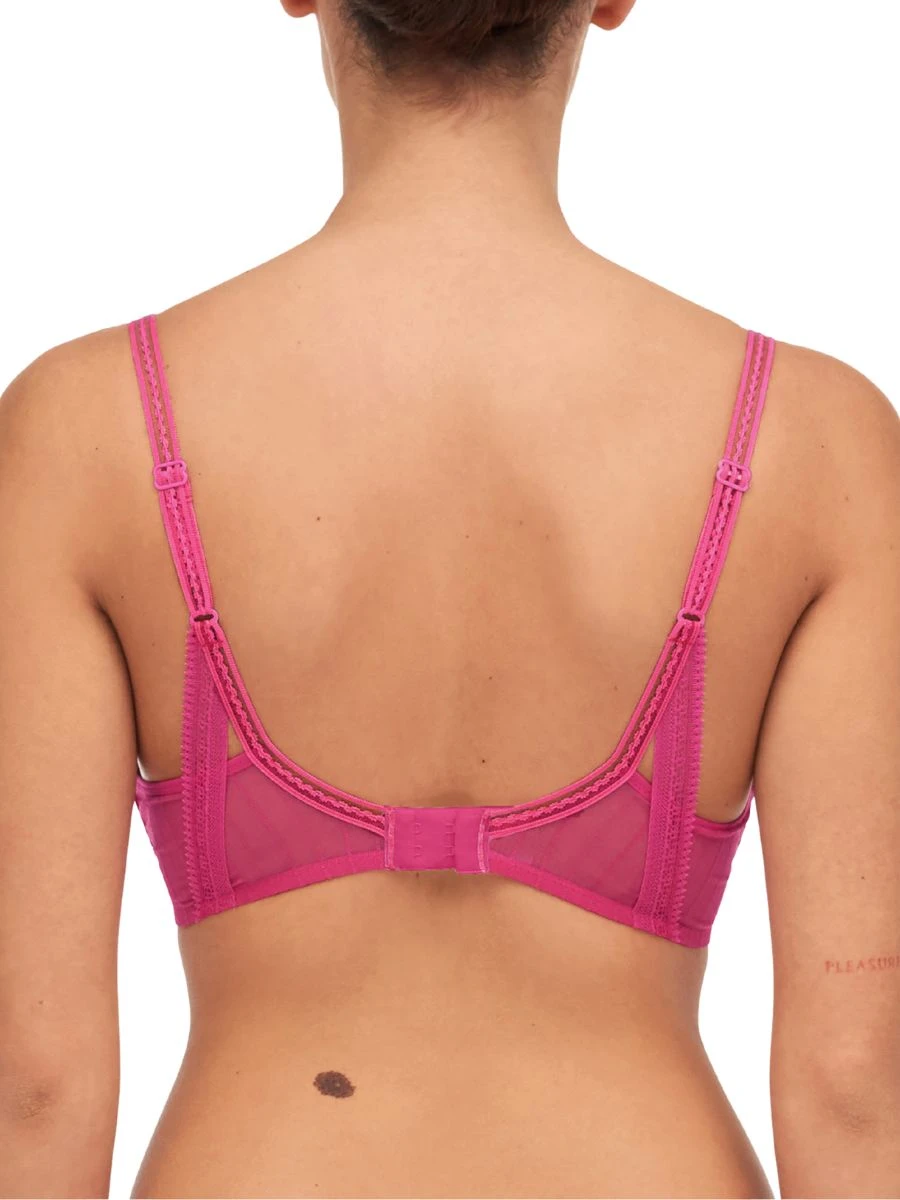 Passionata Maddie Plunge T-Shirt Bra - Fuchsia Purple - Image 3